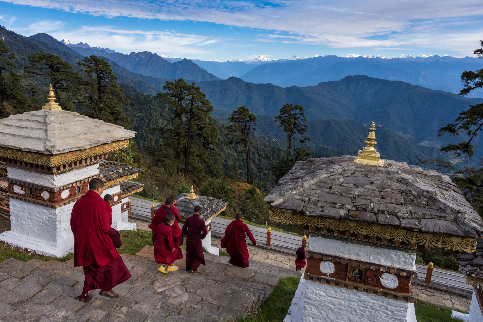 10_Bhutan_Stupas
