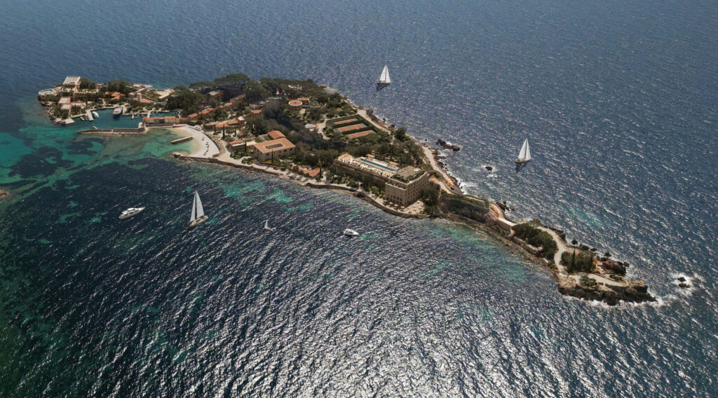Zannier Bendor - Ile de Bendor Overview - © Zannier Hotels